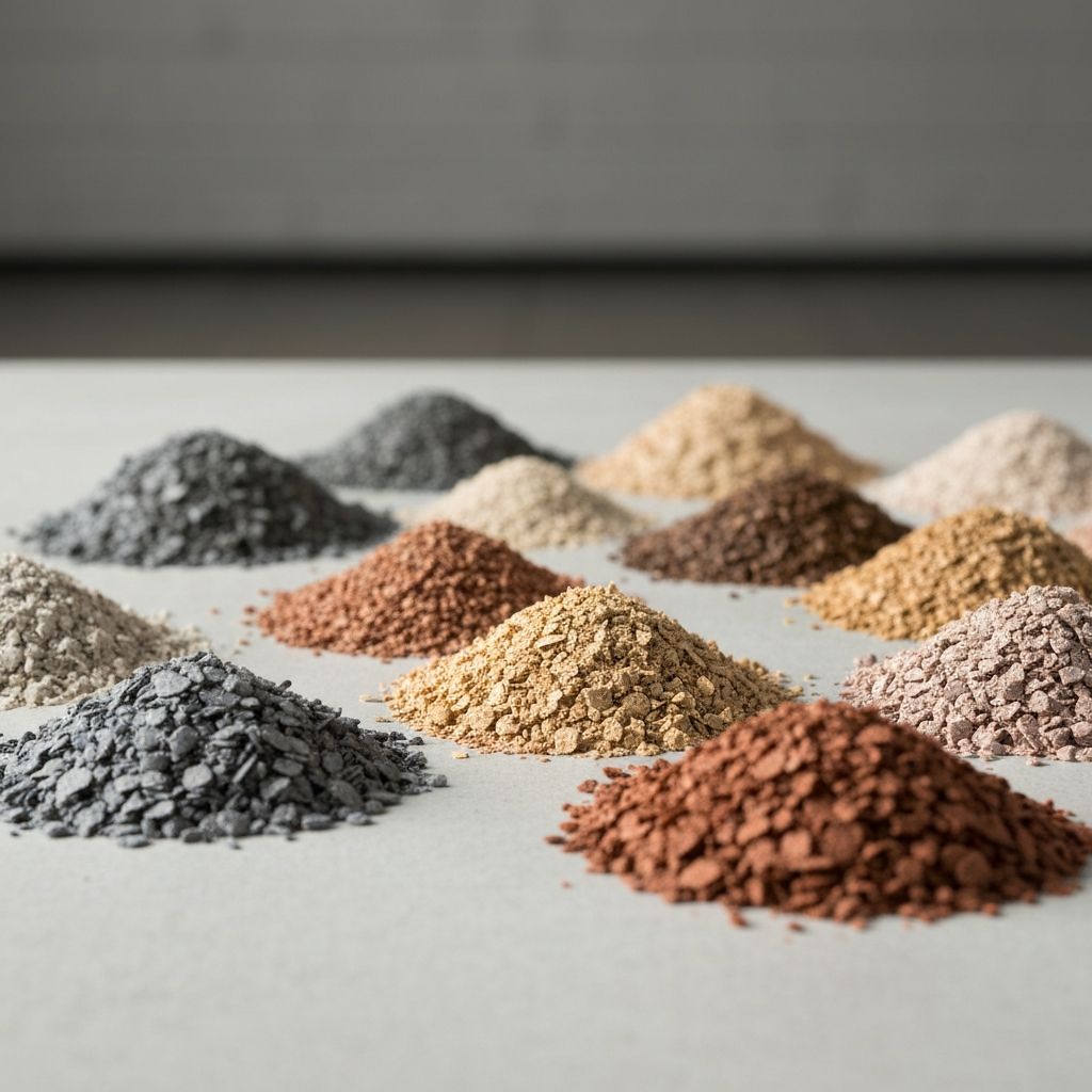 Choosing a flake blend from samples