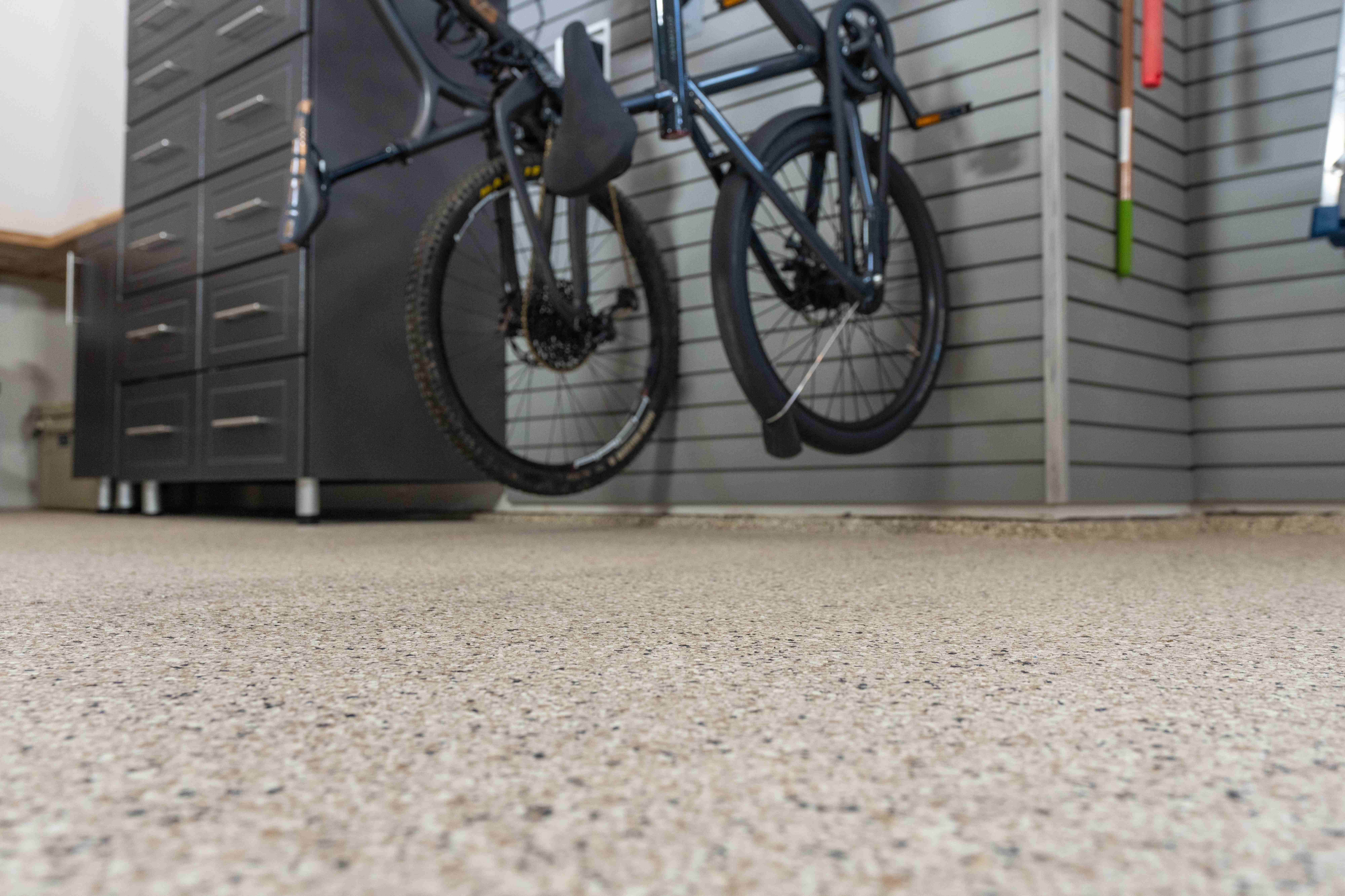Polyurea garage floor