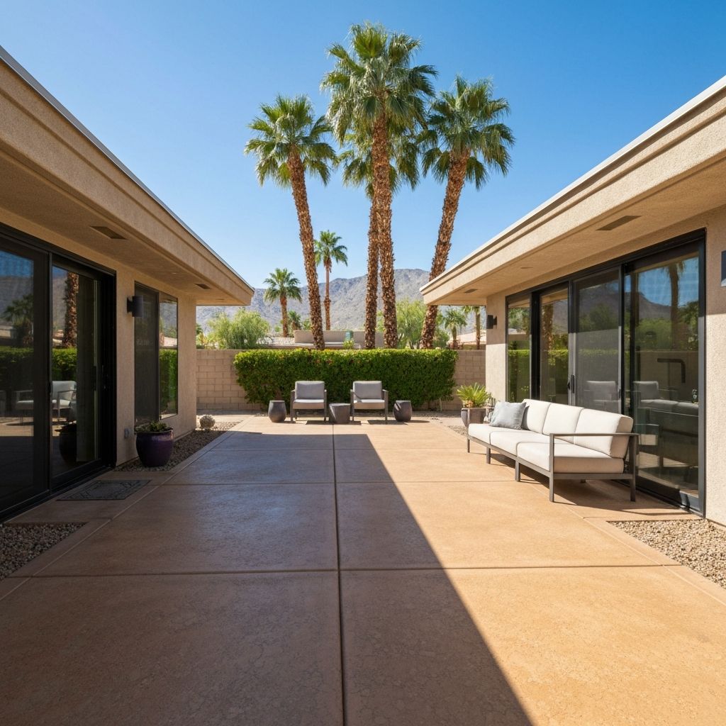 Patio coating